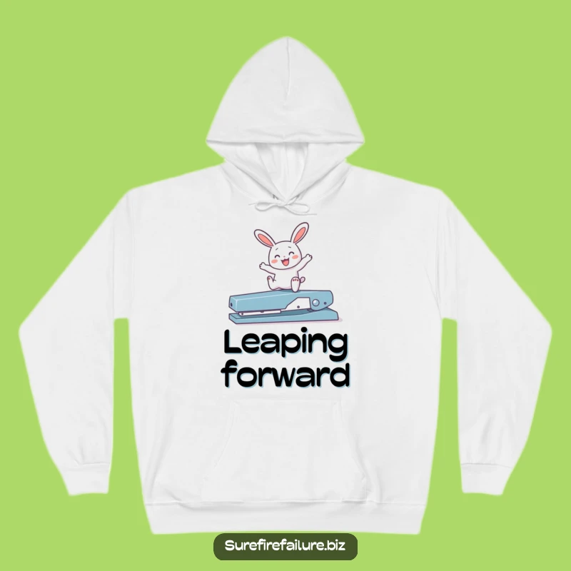 Funny Bunny Hoodie - Cozy Hopping Sweatshirt, Best Gift