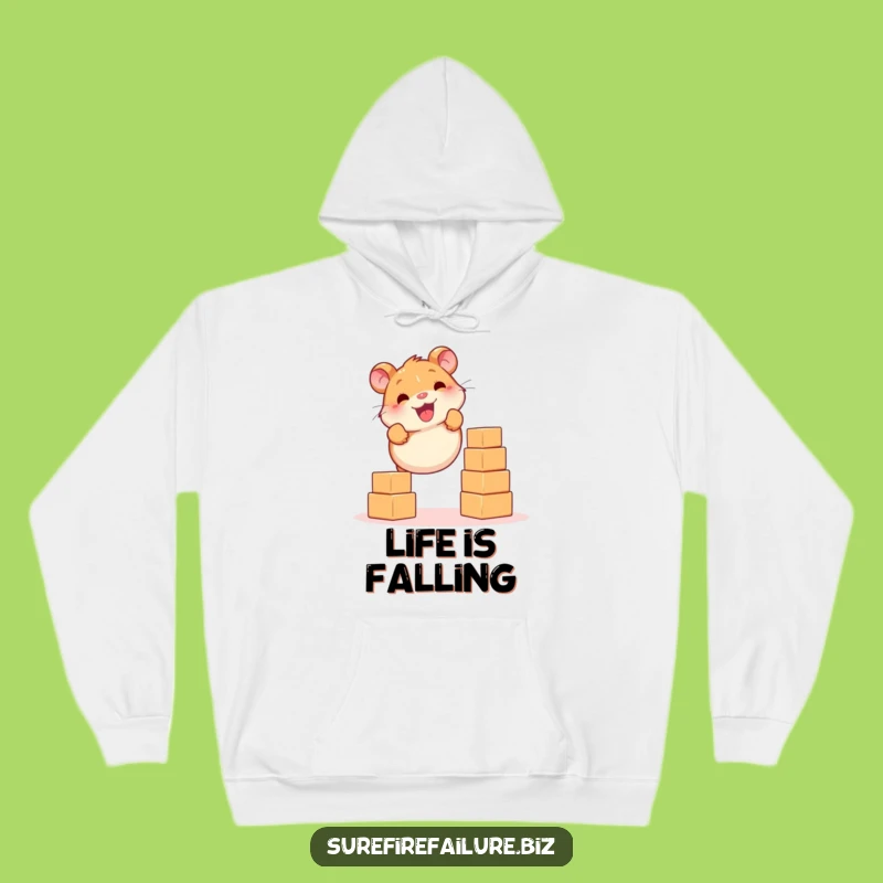 Funny Hamster Hoodie - Cozy Balancing Sweatshirt, Best Gift